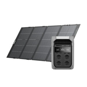 EcoFlow 400W Lightweight Solar Panel + Delta 3 Plus Combo